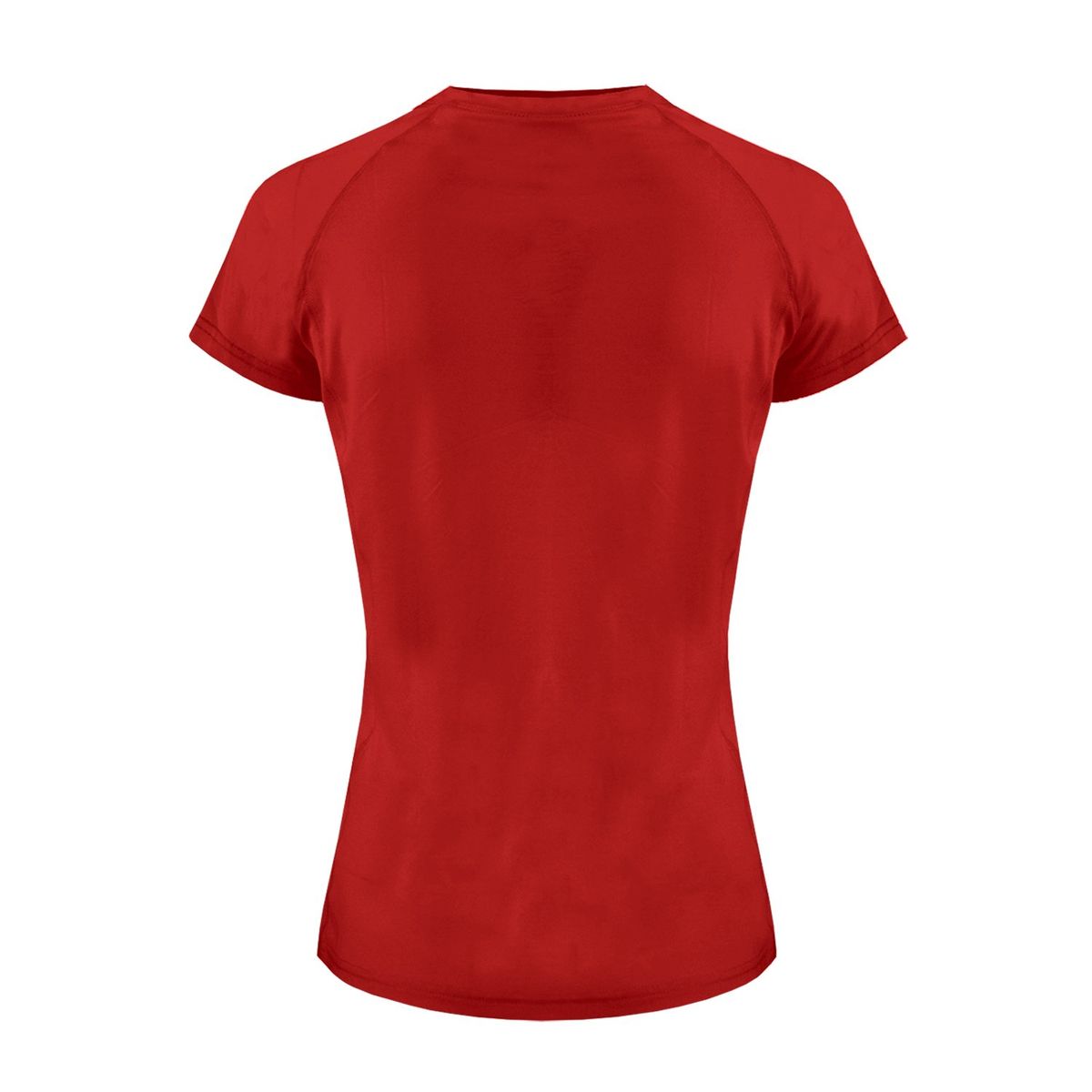ANDESLAND OUTDOOR APPAREL - Polera Dry Fit Manga Corta Bangsi Essential Rojo Mujer