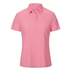 ANDESLAND OUTDOOR APPAREL - Polera Dry Fit Ultra Manga Corta Ruppell Rosado Mujer