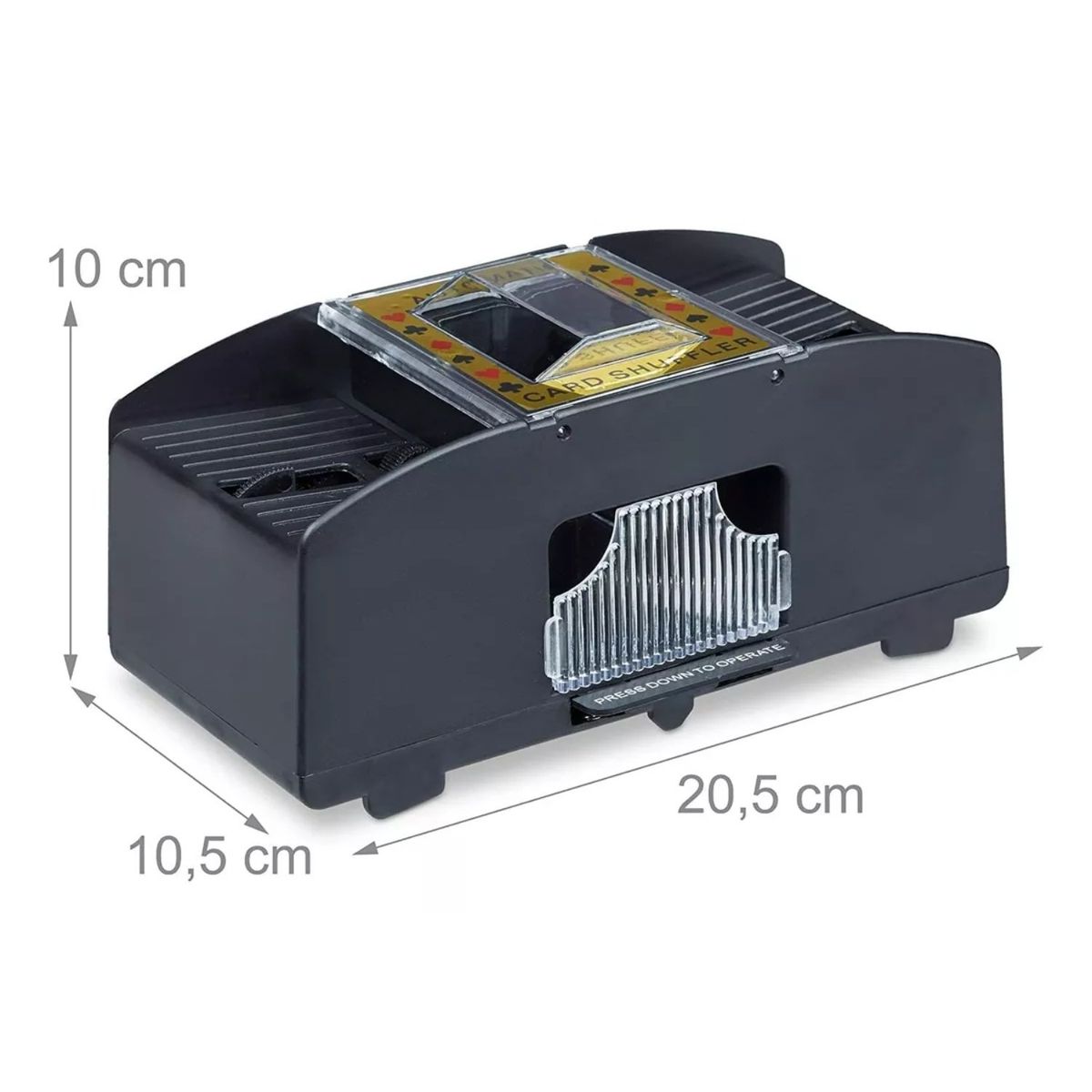 IMPORTCLICK - Mezclador Barajador Cartas Naipe Poker A Pilas Repartidor IMPORTCLICK