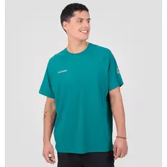 ELLESSE - POLERA HOMBRE SAWYER VERDE OSCURO