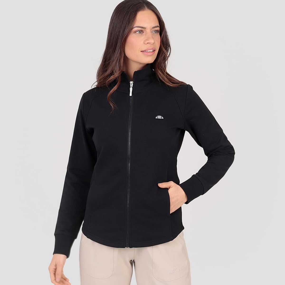 ELLESSE - POLERON MUJER ELLESSE LUZ NEGRO