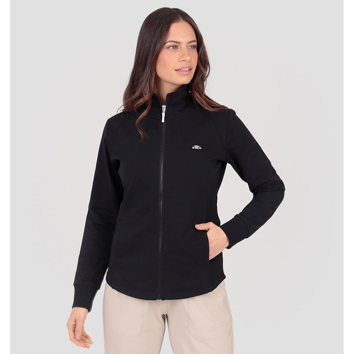 ELLESSE - POLERON MUJER ELLESSE LUZ NEGRO
