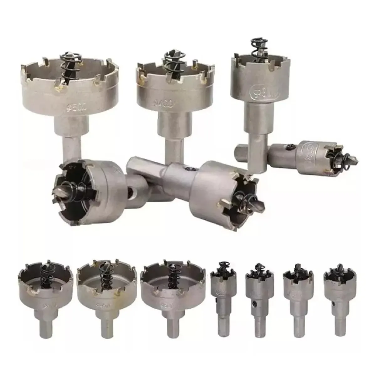 MUNDO MAGIA - 13 Brocas Copa Sierra Hss De Carburo Para 16-53mm
