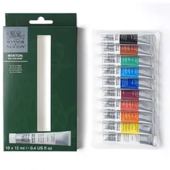 WINSOR AND NEWTON - Set Inicial Óleos Winton Winsor & Newton 10x12ml