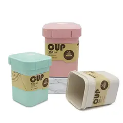 GENERICO - Contenedor Vaso Sopero Sin BPA Color Verde