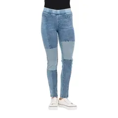 CAFFARENA - Legging Algodón Azul