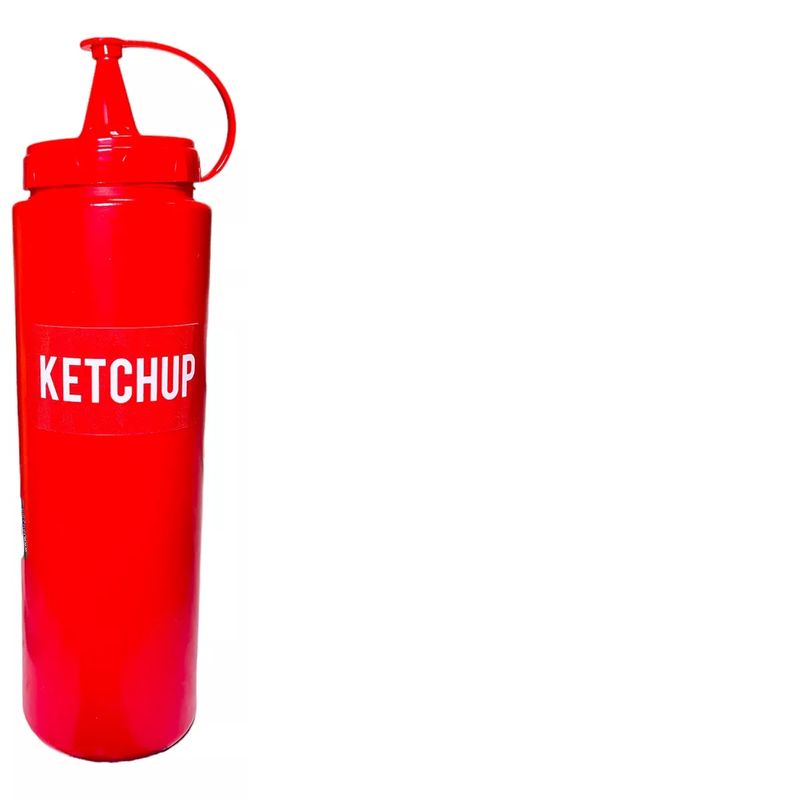 GENERICO - Pote Dispensador Salsas 700ml Plástico Ketchup