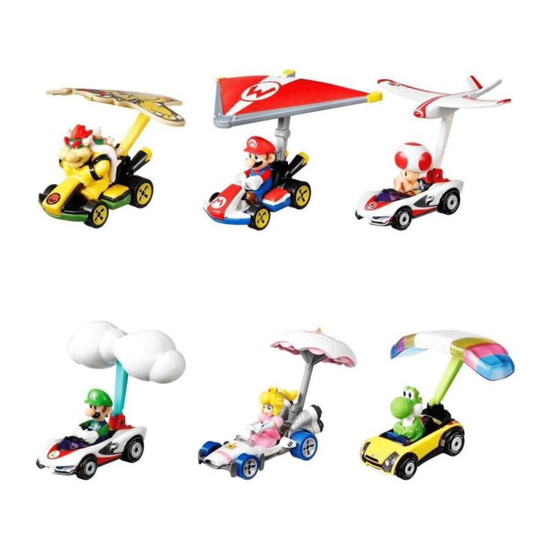 MATTEL - Hot Wheels MarioKart Bowser Jr Con Cometa