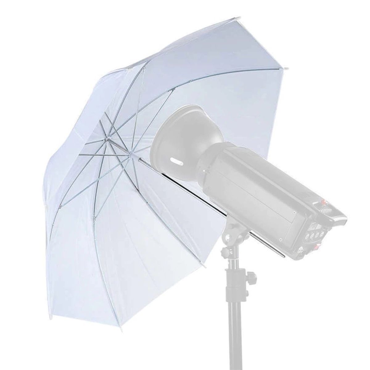 GENERICO - PARAGUAS DIFUSOR BLANCO 110CMS