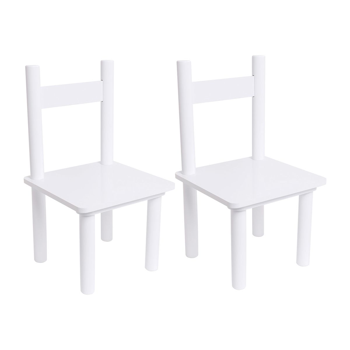 DACTIC - Mesa con 2 Sillas de Madera