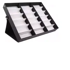 GENERICO - Porta Lentes Para 15 Unidades / Caja Con Tapa