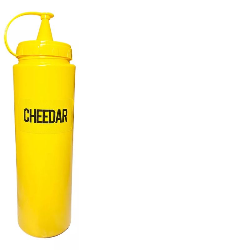 GENERICO - Pote Dispensador Salsas 700ml Plástico Cheedar