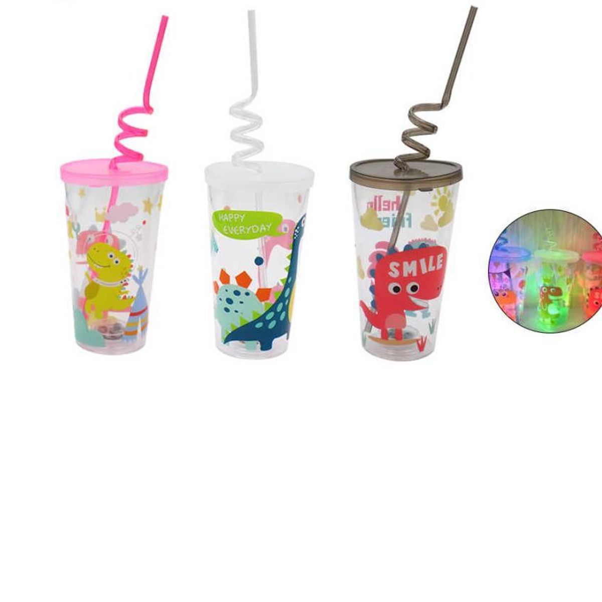 GENERICO - Vaso Plastico con Luz