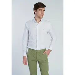 NEW MAN - Camisa Denis Celeste New Man_.