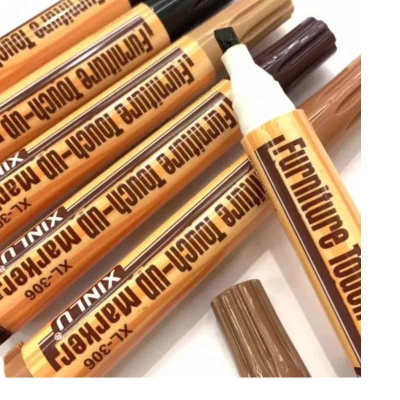GENERICO - Plumón Marcador Reparador De Madera Rayas Permanente Hogar