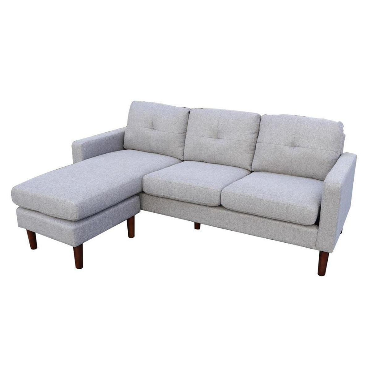 SPAZZIO - Seccional bilateral New Apolo gris claro