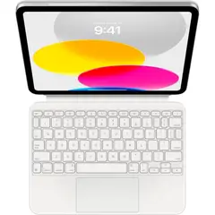 APPLE - IPad Magic Keyboard Folio 2022 - White - QWERTY - English US