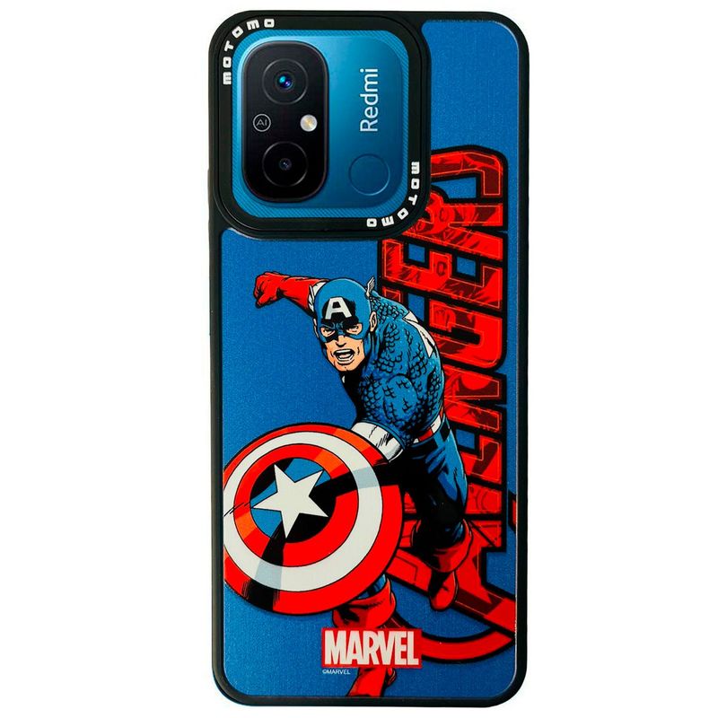 JOIGO - Carcasa Para Xiaomi Redmi 12C Marvel Capitan America