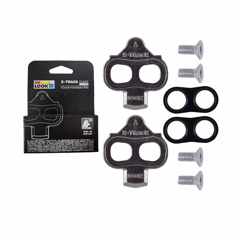 GENERICO - Calas Look Spd X-track Easy Principantes Compatible Shimano