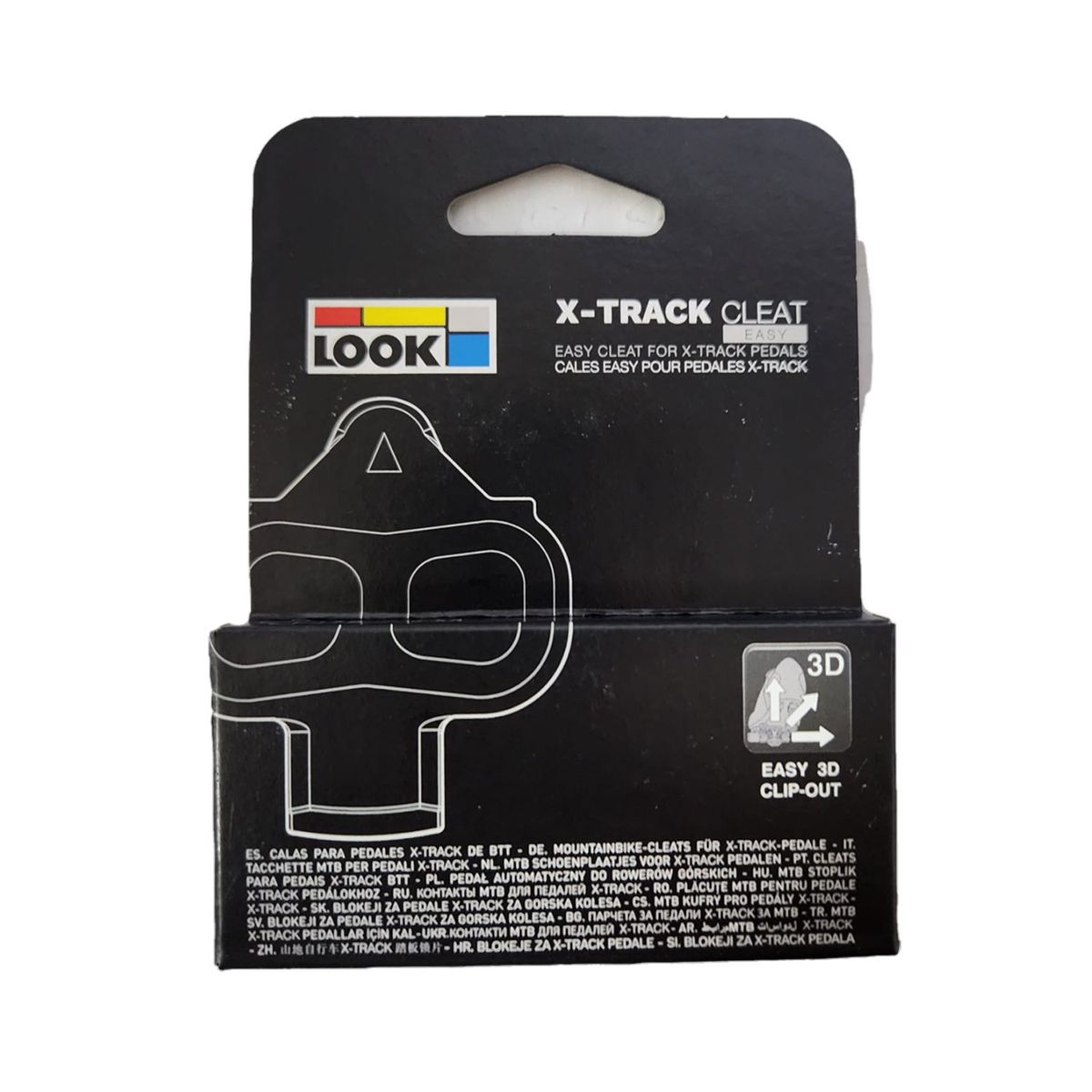 GENERICO - Calas Look Spd X-track Easy Principantes Compatible Shimano