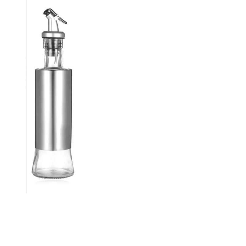 GENERICO - Pack Botella Dispensadora Aceite Vinagre Con Tapón 300ml