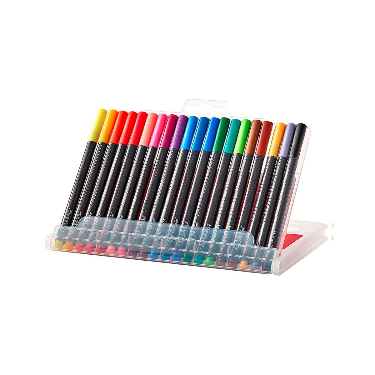 FABER-CASTELL - Marcador Grip Finepen Faber-Castell x20 Colores