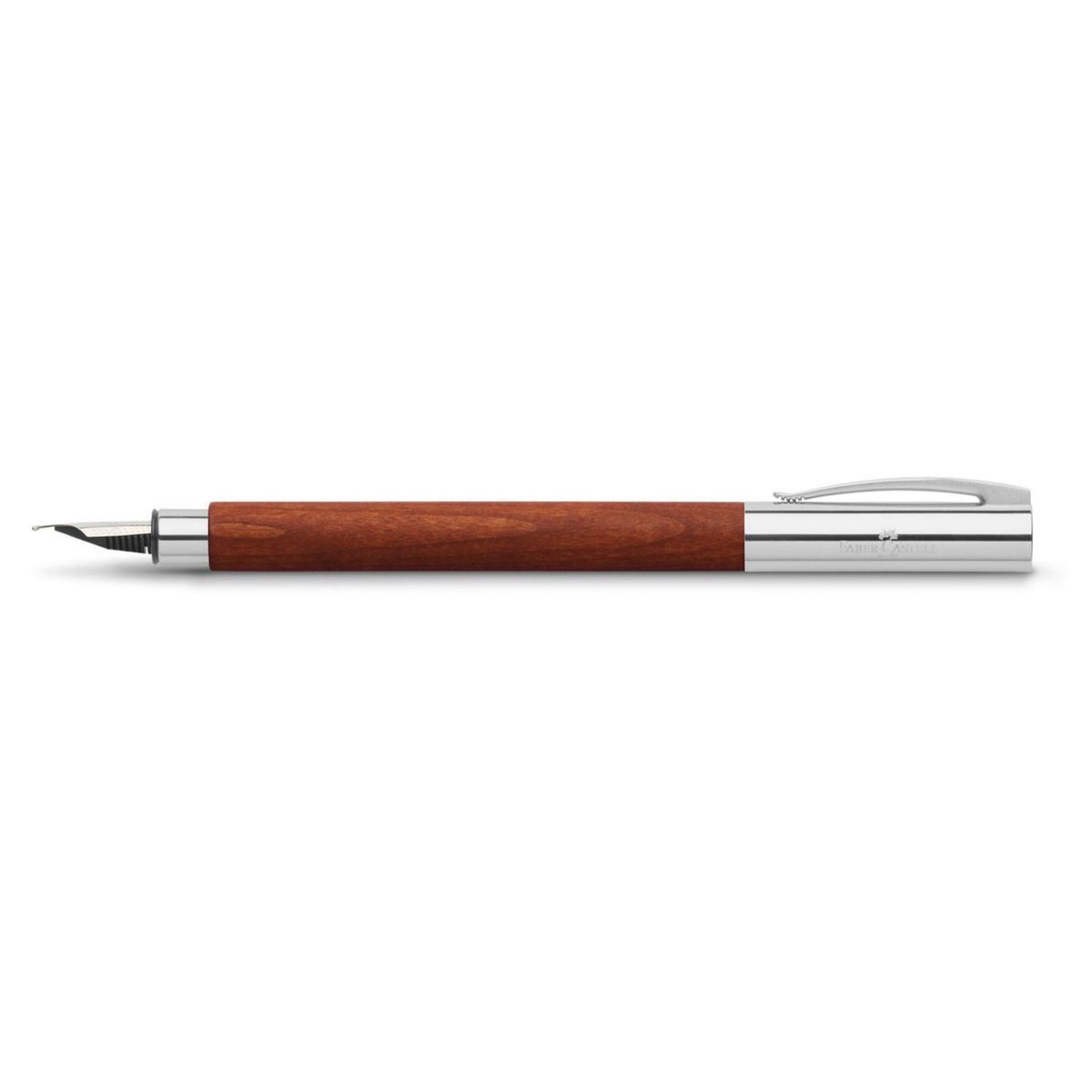 FABER-CASTELL - Pluma Ambition Peral Marron M Faber-Castell