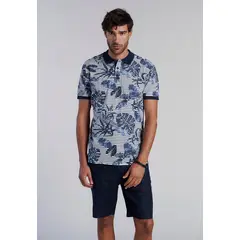 FEROUCH - Polera Polo New York Azul