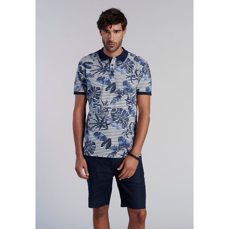 FEROUCH - Polera Polo New York Azul Ferouch