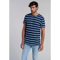FEROUCH - Poleras Rayas Pasadena Azul