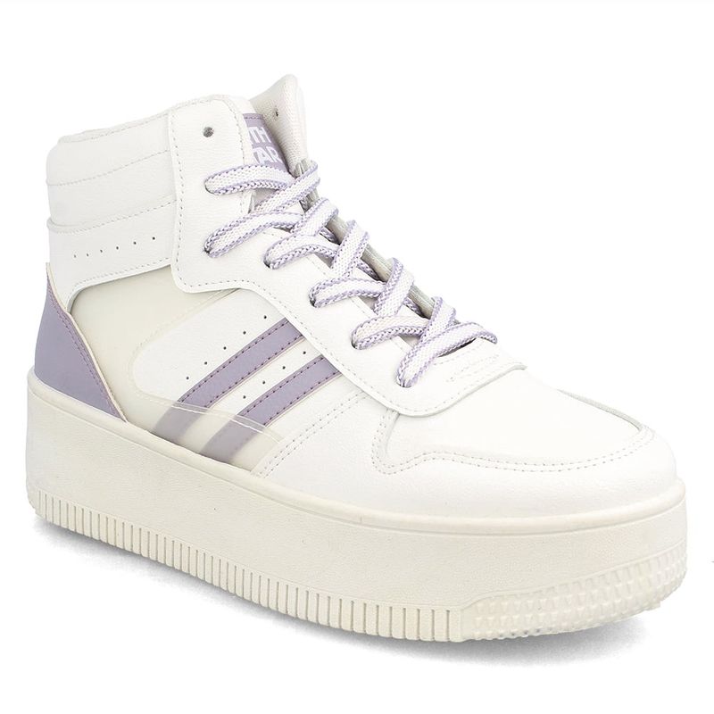 NORTH STAR - Zapatilla Mujer North Star Mayo Blanco-Celeste