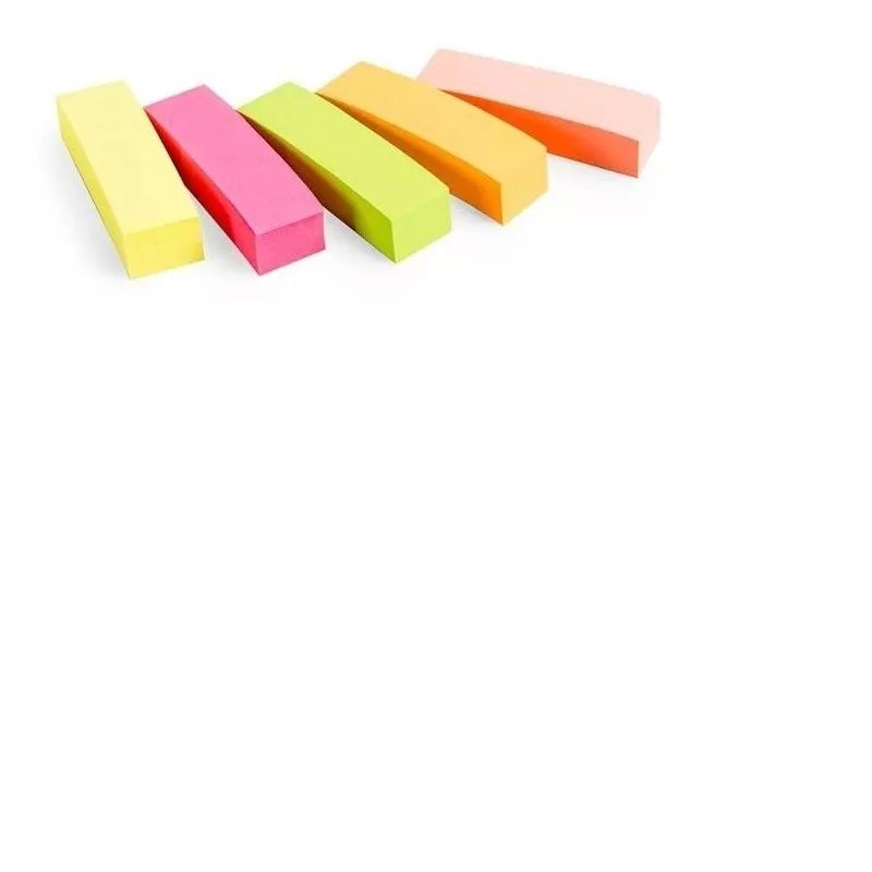 GENERICO - Notas Adhesivas Banderitas Destacadoras 5 Colores