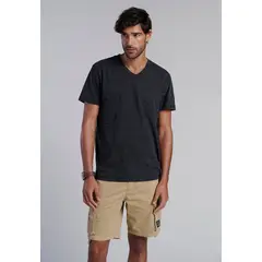 FEROUCH - Polera V Neck Alaska Negro
