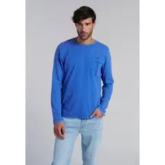 FEROUCH - Polera Ml Proceso Fresno Azul