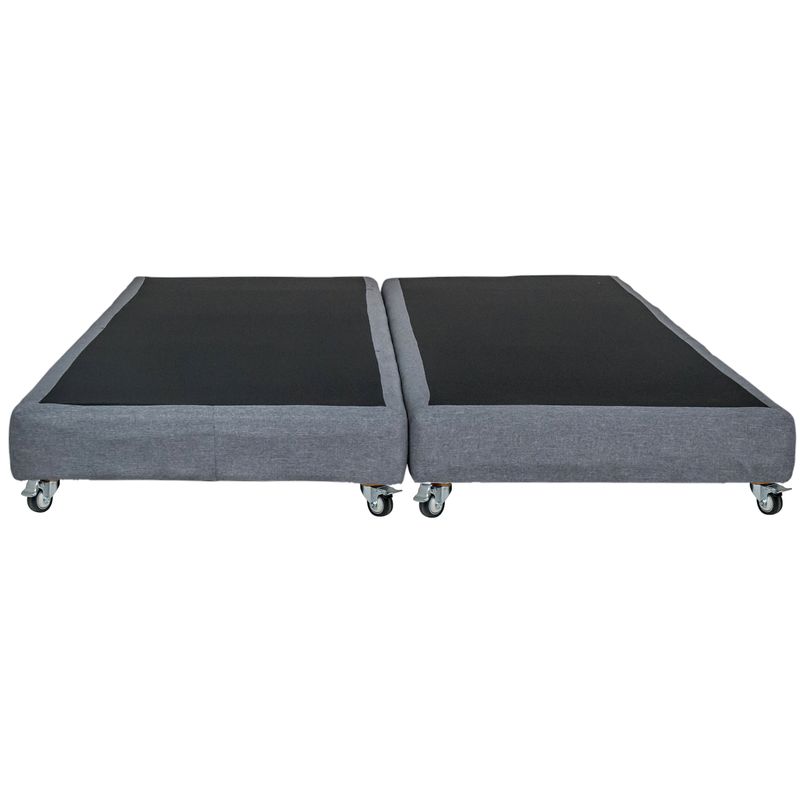 BLOCCARE - Base De Cama King L 200 cm con Rueda Deluxe.para colchon V.elastico