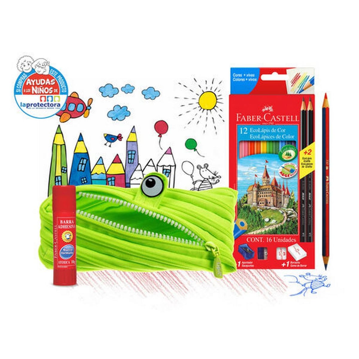 FABER-CASTELL - Pack Faber-Castell Inicio Escolar