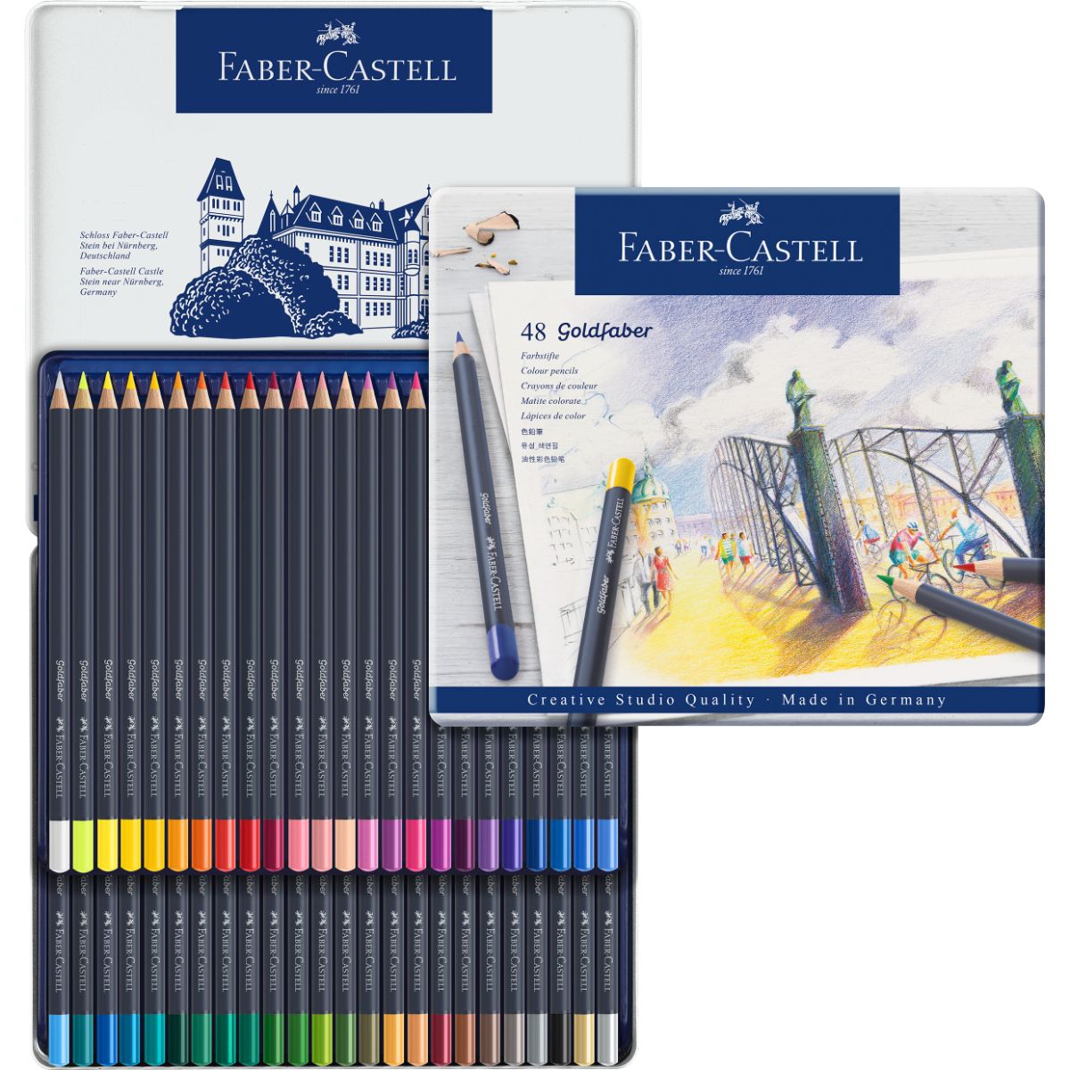 FABER-CASTELL - Lápiz De Color Goldfaber Faber-Castell x48 Colores