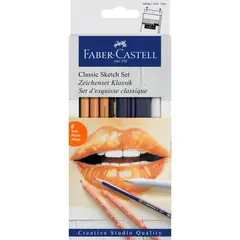 FABER-CASTELL - Set De Dibujo Clásico 6 Piezas