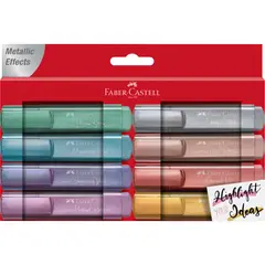FABER-CASTELL - Marcador Tl46 Metallic x8 Colores