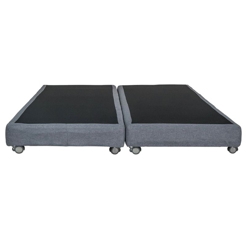 BLOCCARE - Base De Cama King div L200 cm con rueda Logo para colchon Velastico