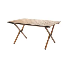 IMPORTCLICK - Mesa Pegable Rectángular Multiuso Portátil Camping Viaje 90x60 CM