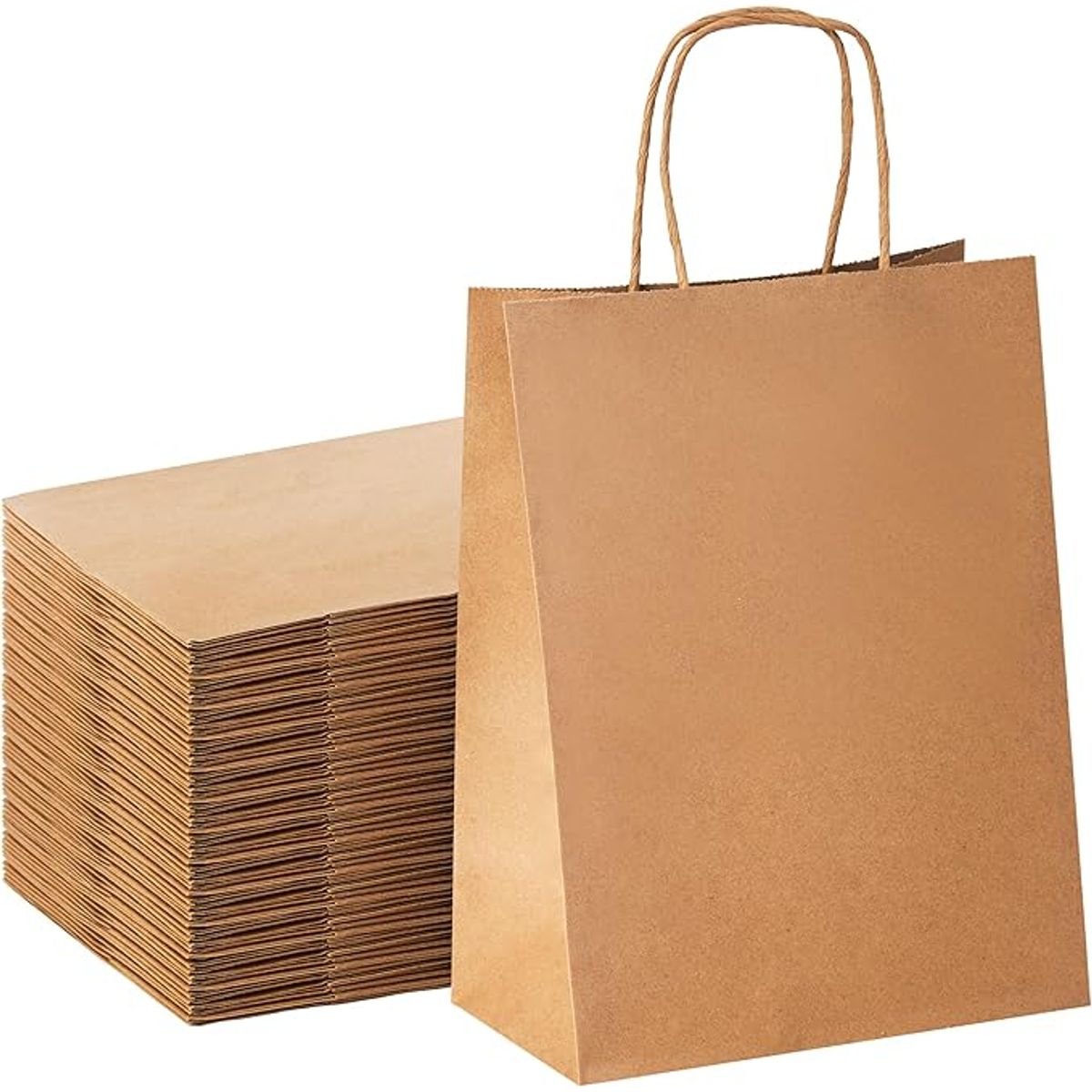 GENERICO - Bolsa De Papel Kraft 30x12x41 25 Unidades