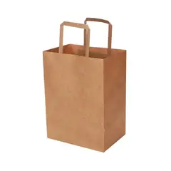 GENERICO - Bolsa De Papel Kraft 22x10x30 25 Unidades