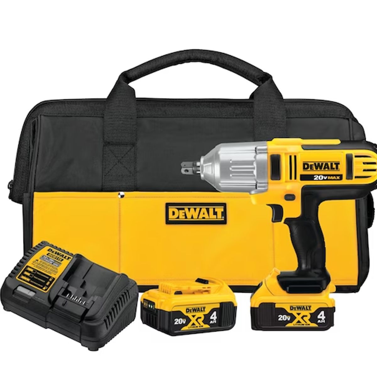 DEWALT - Kit de Llave de Impacto Inalámbrica de 12” 13mm