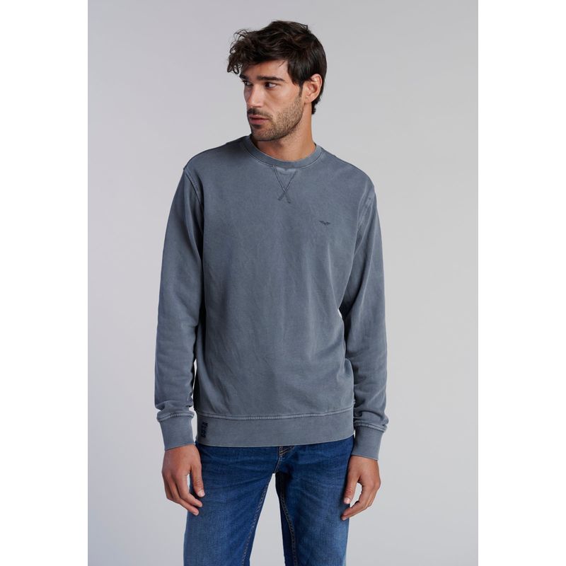 FEROUCH - Poleron Crew Neck Anaheim Gris Ferouch