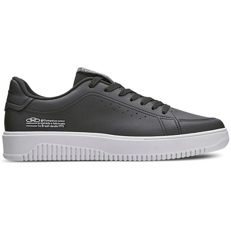 Zapatilla Mujer Eros Negro/Blanco