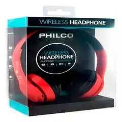 PHILCO - Audífonos Inalámbricos PLC623 Plegables con Radio FM