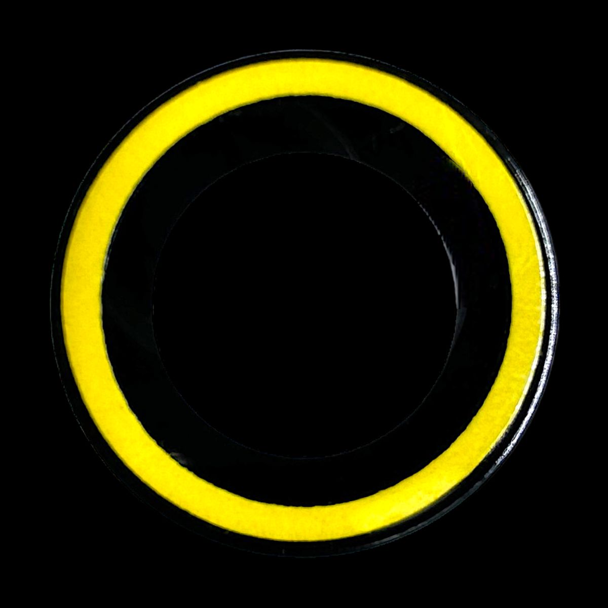 GENERICO - Protector de cámara modelo Neón para iPhone12promax-13mini-13 Amarillo