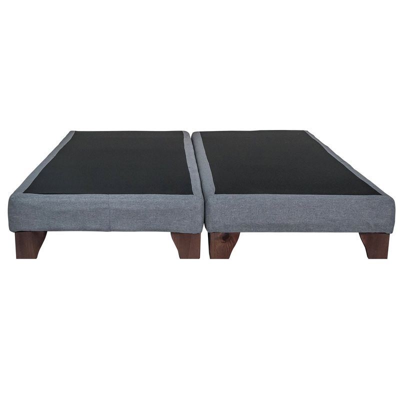 BLOCCARE - Base De Cama Super King div. Box 13 cm L200 cm con Patas De 11 cm