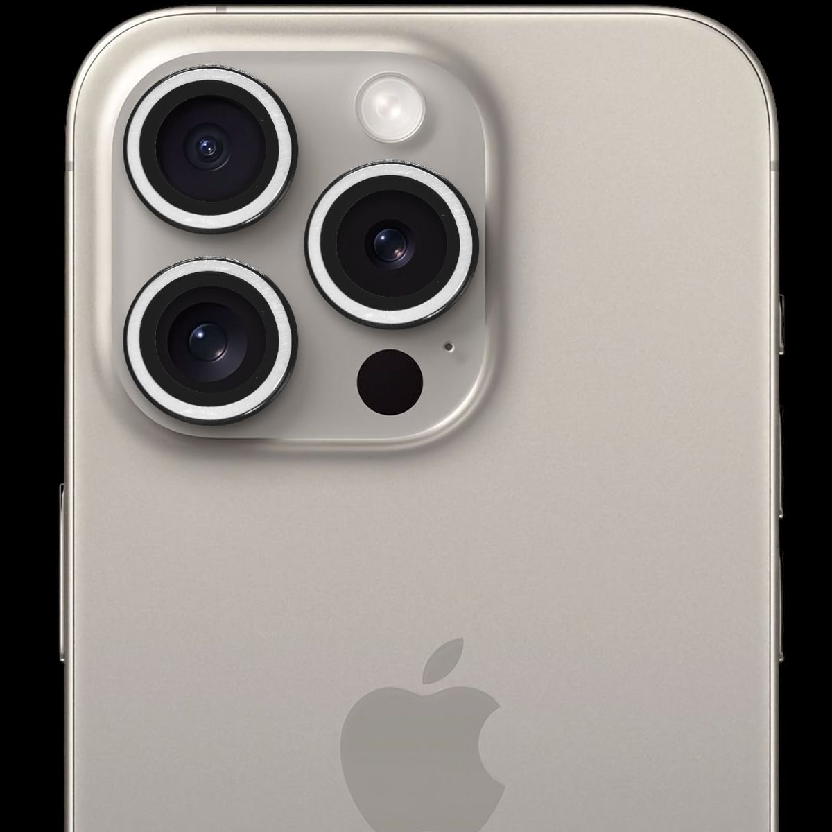GENERICO - Protector de cámara modelo Neón para iPhone 13pro-13promax Blanco